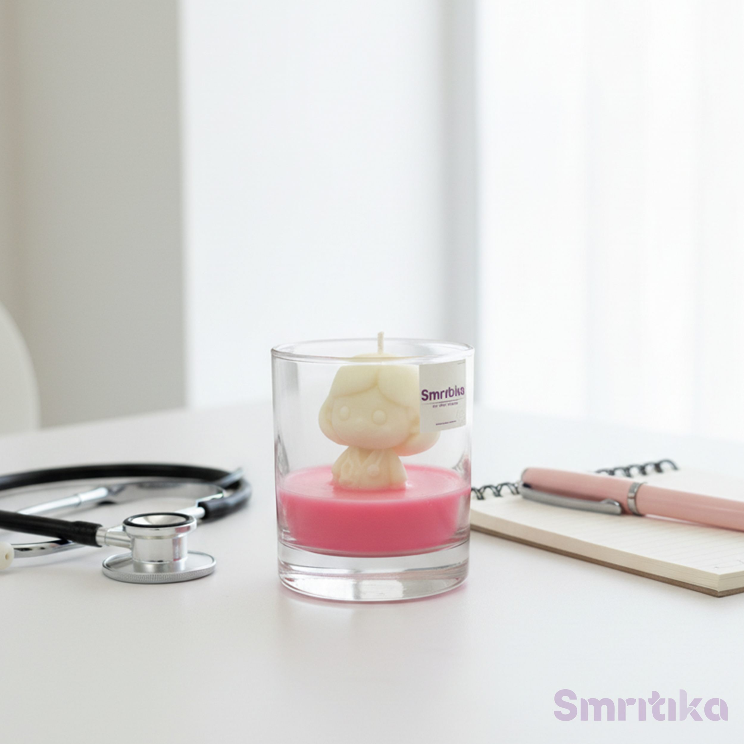 The Healer's Grace – A Tribute Candle for Her